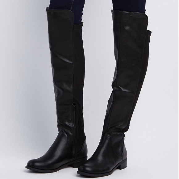 RESTOCK! Soda Twist Black over the Knee ridin BOOT - Picture 7 of 8